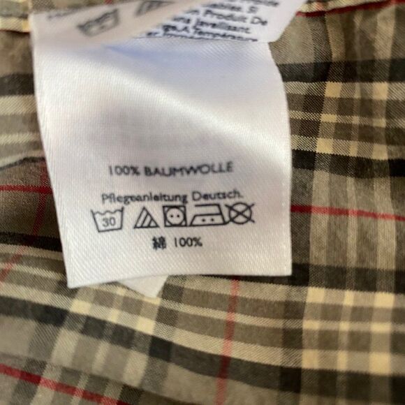 Eddie Bauer Legend Wash Plaid Button Front Shirt SZ L - Picture 15 of 16